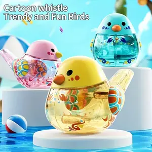 Water Bird Whistle Toy Play, Adjustable Sound with Water Volume, Outdoor Bathing Fun, Perfect Gift for Boys & Girls, Birthday Present Bag
