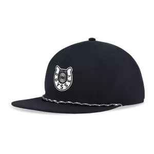 Men's Odyssey Golf Lucky Horse Shoe Hat in Black | Size: Adjustable