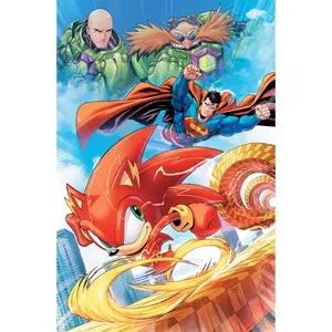 DC x Sonic the Hedgehog: The Metal Legion #1 Cvr C Serg Acuna Card Stock Var (Pre-Order 5/6/2026)