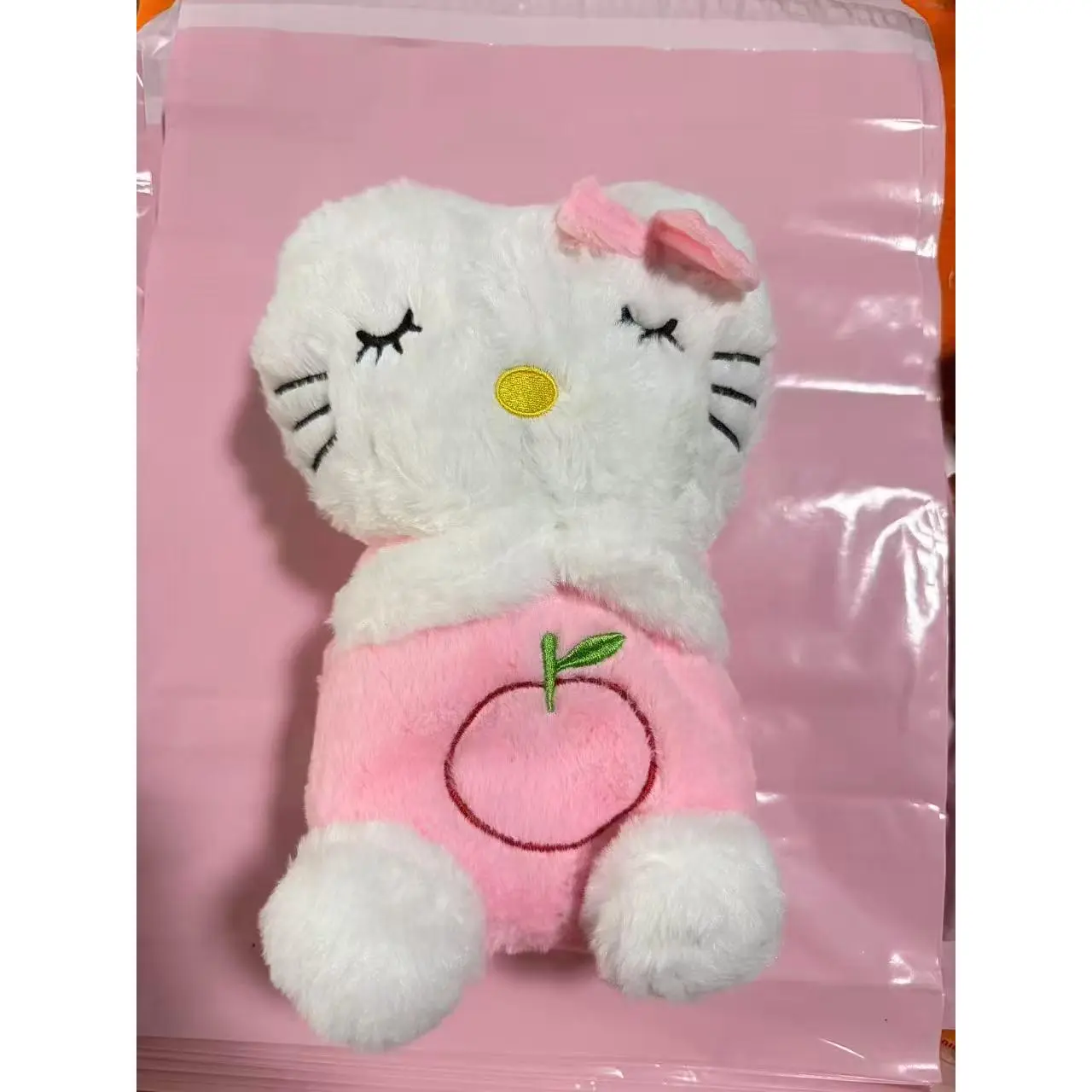 New breathing pink cat