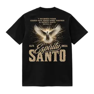 Espiritu Santo-Camisa Con Mensaje Cristiano