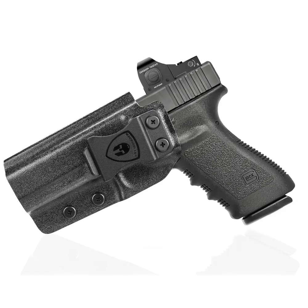WARRIORLAND G20 21 22 Holster IWB Kydex Holster w/Optics Cut: G21 / G20 (Gen 3 4 5) & G22 Gen 5, Inside Waistband Appendix Carry Holster G21, Right/Left Hand,dealsforyourdays DealsforYouDays, Competition