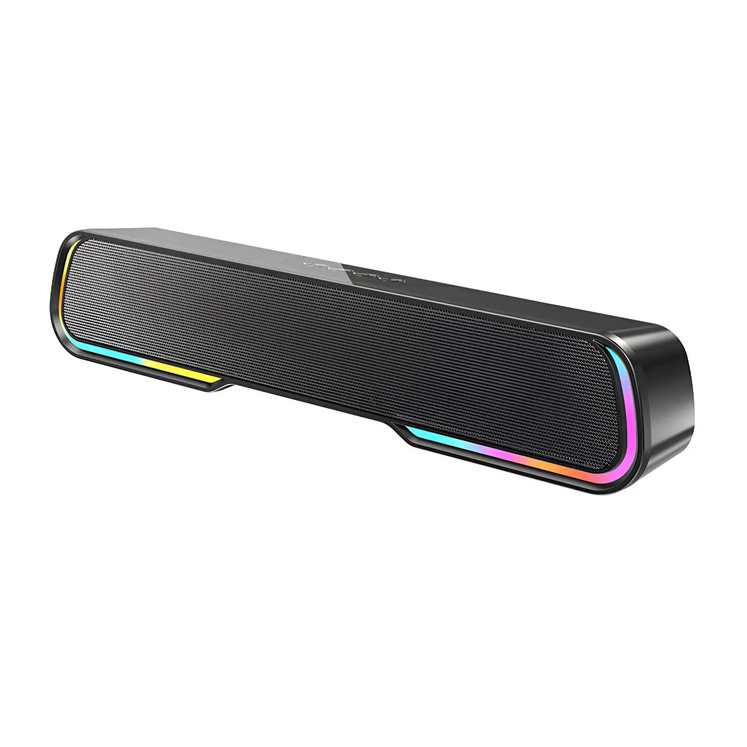 Computer Speakers for Desktop PC, Bluetooth PC Speakers with Dynamic RGB Light, USB Powered RGB Plug and Play Desktop Soundbar, Gaming Speakers for Desktop, Laptops, Phone, Tablet