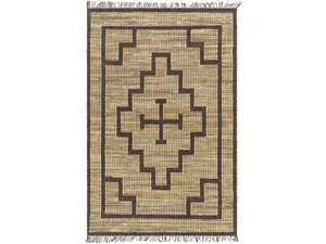 Livabliss ALX2309-2745 27x45 in. Hand-Woven Alex ALX-2309 Rectangle Ethnic Fringe Multi-Colored Naturals Area Rug, Ethnic Area Rugs, Fringe Area Rugs