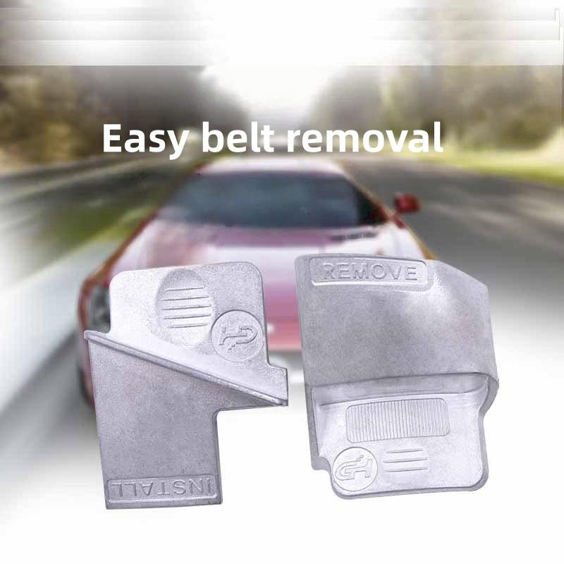 2PCS Vehicle Belt Installation Assist Tools, Elastic Metal Car Belt Pulley Assembly & Removal Aids, Automotive Maintenance Stretch Belt Service Kit, Father's Day Gift-MM1