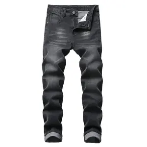 Men's stretch slim jeans Stylish comfortable pants men  jeans
