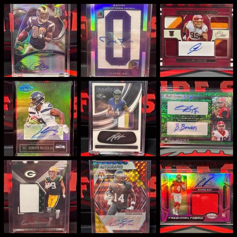 Clearly Football 648 Autograph Pack with One Card Per Pack