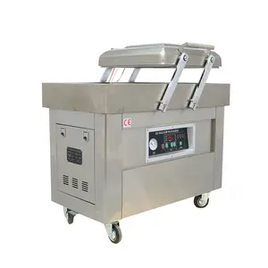 YOKOMA Vacuum Sealing Packaging Machine Food Sealer Double Chambers 220V 900W Digital Display Sealing Length 15.7inch