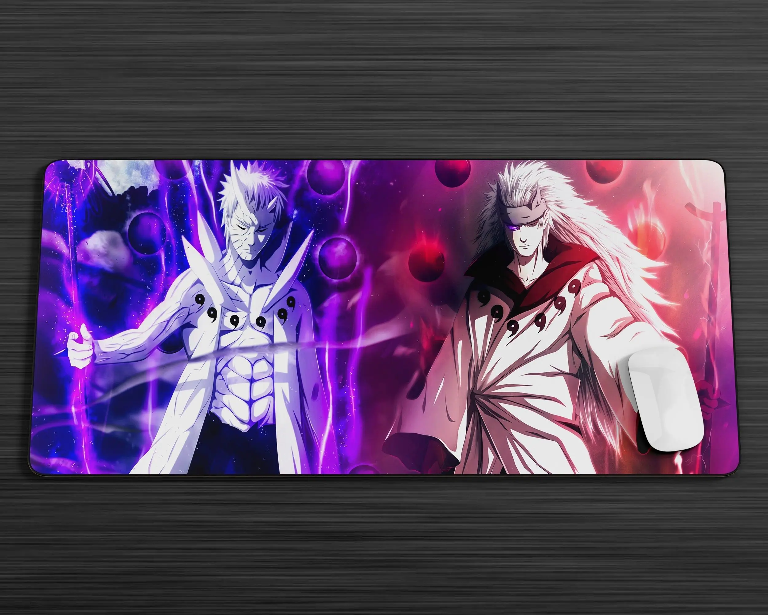 Naruto Madara x Tobi Six Paths Sage Mode Mouse Pad | Anime Mouse Pad Store