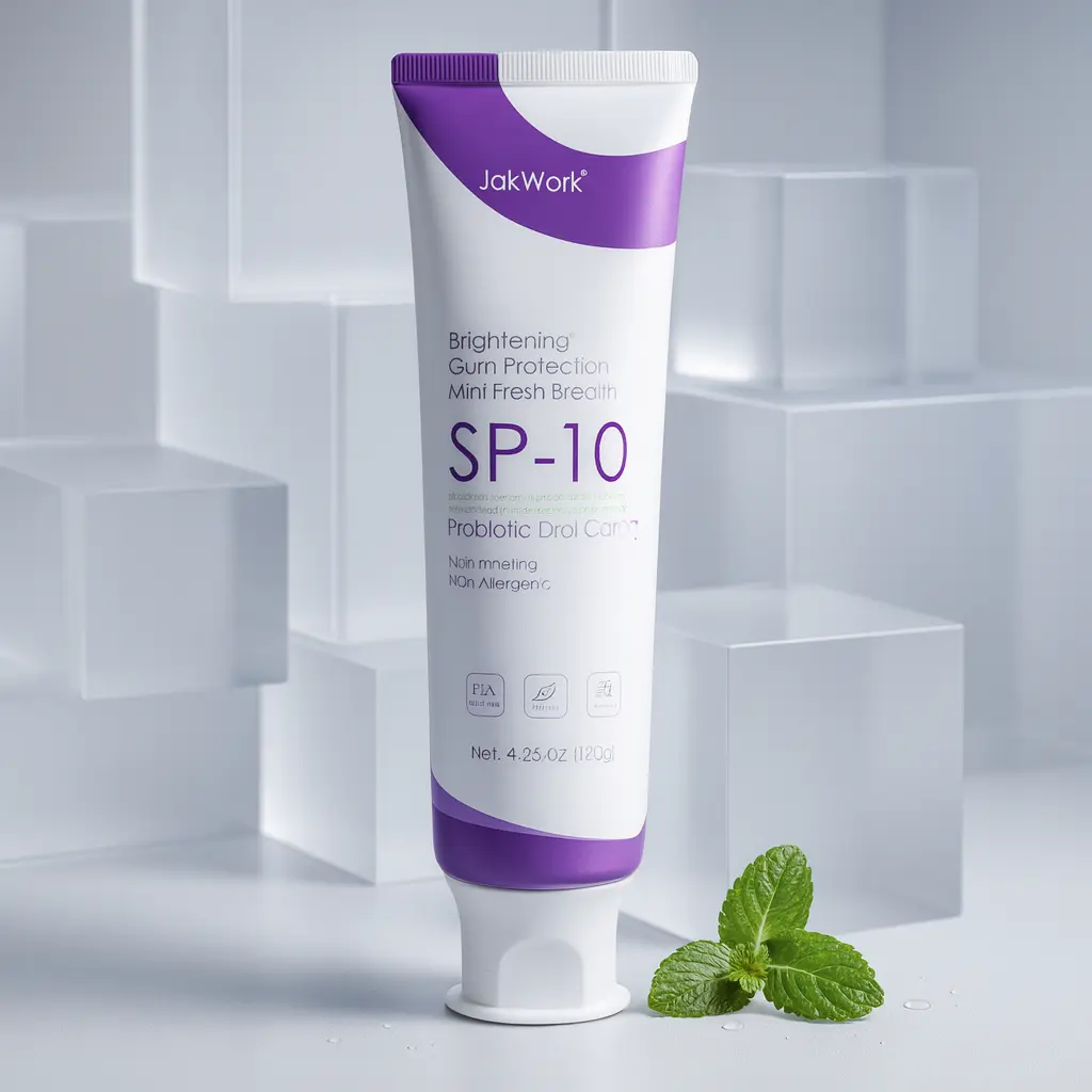 akWork SP-10 Probiotic Whitening Toothpaste – Fluoride-Free Formula, Gentle Daily Oral Care with Fresh Mint