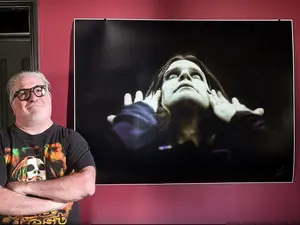OZZY OSBOURNE Giant 44" x 35" "I Just Want You" gallery print signed by Director/Photographer Dean Karr