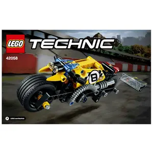 42058-Stunt Bike - INSTRUCTIONS ONLY
