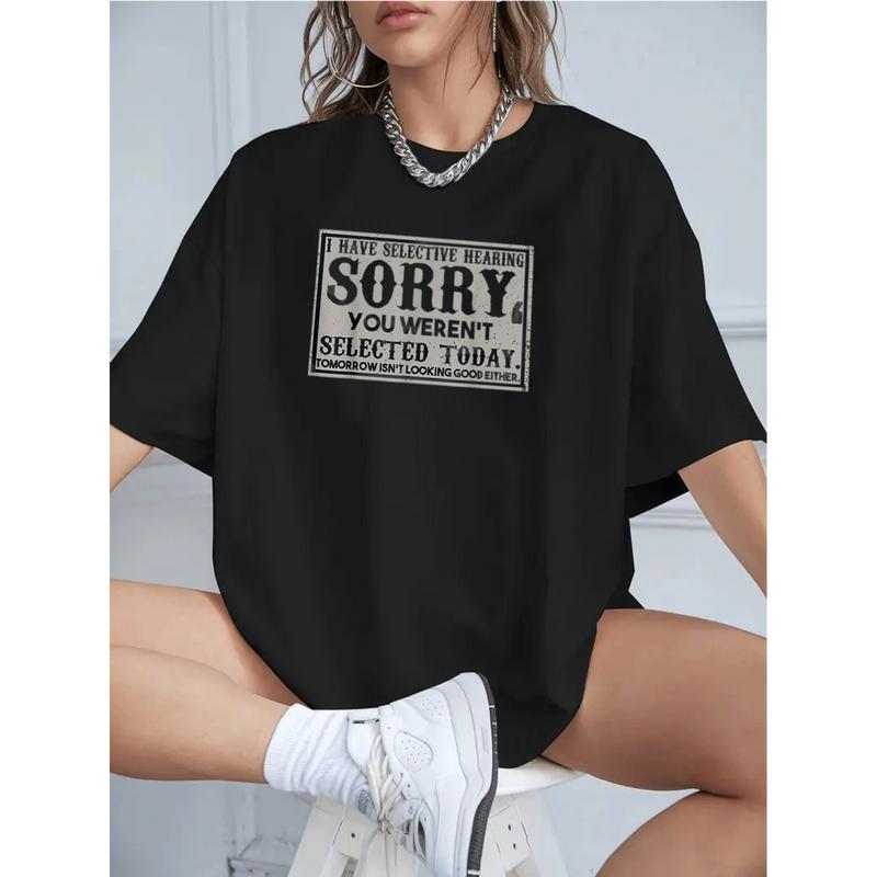 Women's pure cotton t-shirt with modern print funny graphic design casual style round neck soft breathable and comfortable for daily wear. walk by faith Flower Print Casual T-Shirt Unisex Horror Movie Villains Asymmetrical Long Sleeve Cami Top Elegant Blu