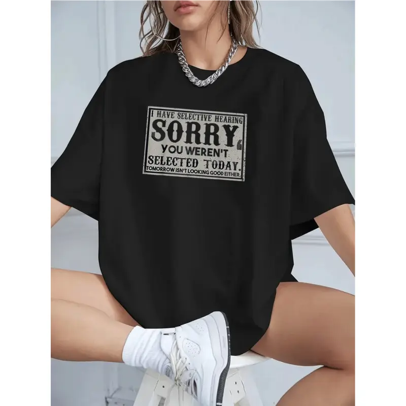 Women's pure cotton t-shirt with modern print funny graphic design casual style round neck soft breathable and comfortable for daily wear. walk by faith Flower Print Casual T-Shirt Unisex Horror Movie Villains Asymmetrical Long Sleeve Cami Top Elegant Blu