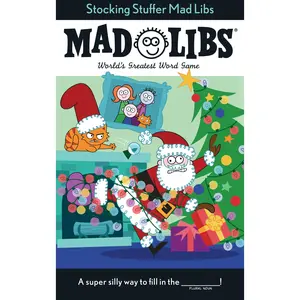 Stocking Stuffer Mad Libs: World's Greatest Word Game about Christmas -- Leigh Olsen - Paperback