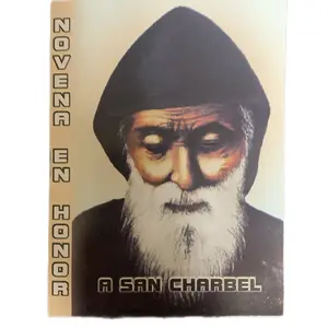 Novena En Honor A San Charbel - A Devotional Publication Featuring Saint Charbel