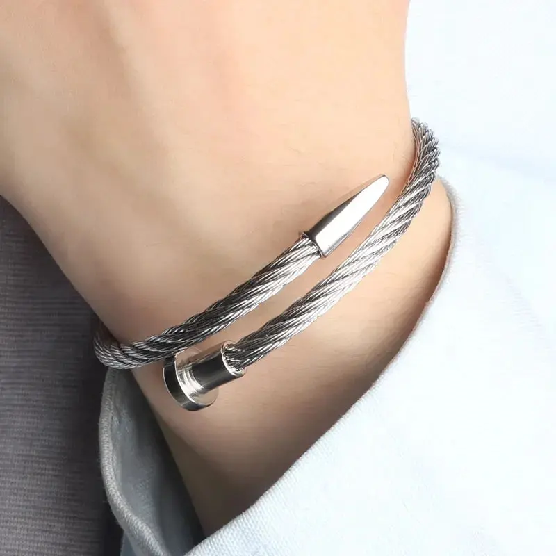 Nail Bracelet for Men