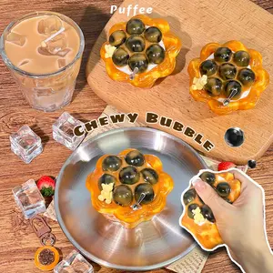 Bubble Tart Toast Taba Squishy Toy