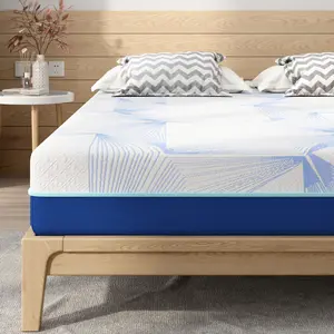 Full Size Mattress,8 Inch Memory Foam Mattress, Fiberglass Free, Medium Feel, Breathable Cooling Layers, Certified Safe Materials