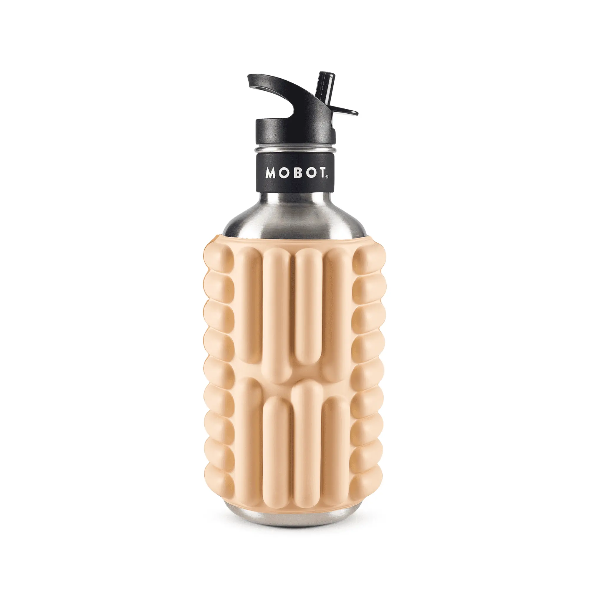 Big Bertha MOBOT 40oz - Clay Water Bottle Drinkware Reusable Foam Roller for fitness, recovery, yoga & back pain