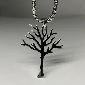 Elegant Tree of Life Pendant Necklace – Stainless Steel Chain, Hypoallergenic & Long-Lasting for Daily & Special Occasions