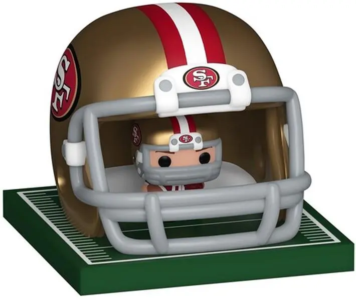 Funko Bitty POP! Helmets: NFL - 49ers  [COLLECTIBLES] Vinyl figurine/statue, Collectible