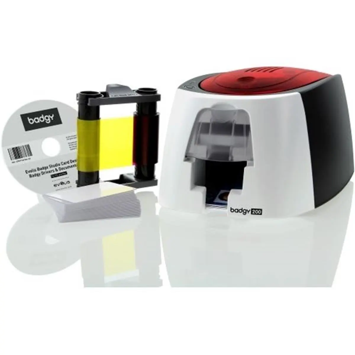Badgy 200 ID Printing Machine, Personalized ID Printer Kit