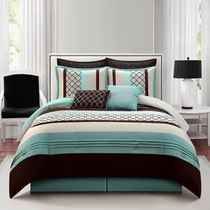 Avalon Geometric Jacquard 8-Piece Comforter Set