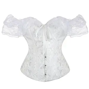 New style figure-hugging satin lace-up slimming and shaping lingerie set Corset Clothes