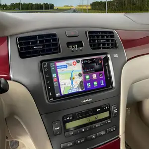 7" Android 14 Car Stereo for Lexus ES330 2003–2006 | 4+64GB Double Din Touchscreen with Wireless CarPlay & Android Auto, GPS, Bluetooth, WiFi, SWC, Backup Camera