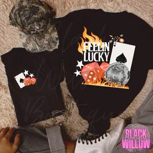 Feelin Lucky Tee Or Sweatshirt Feelin Lucky Tee Or Sweatshirt