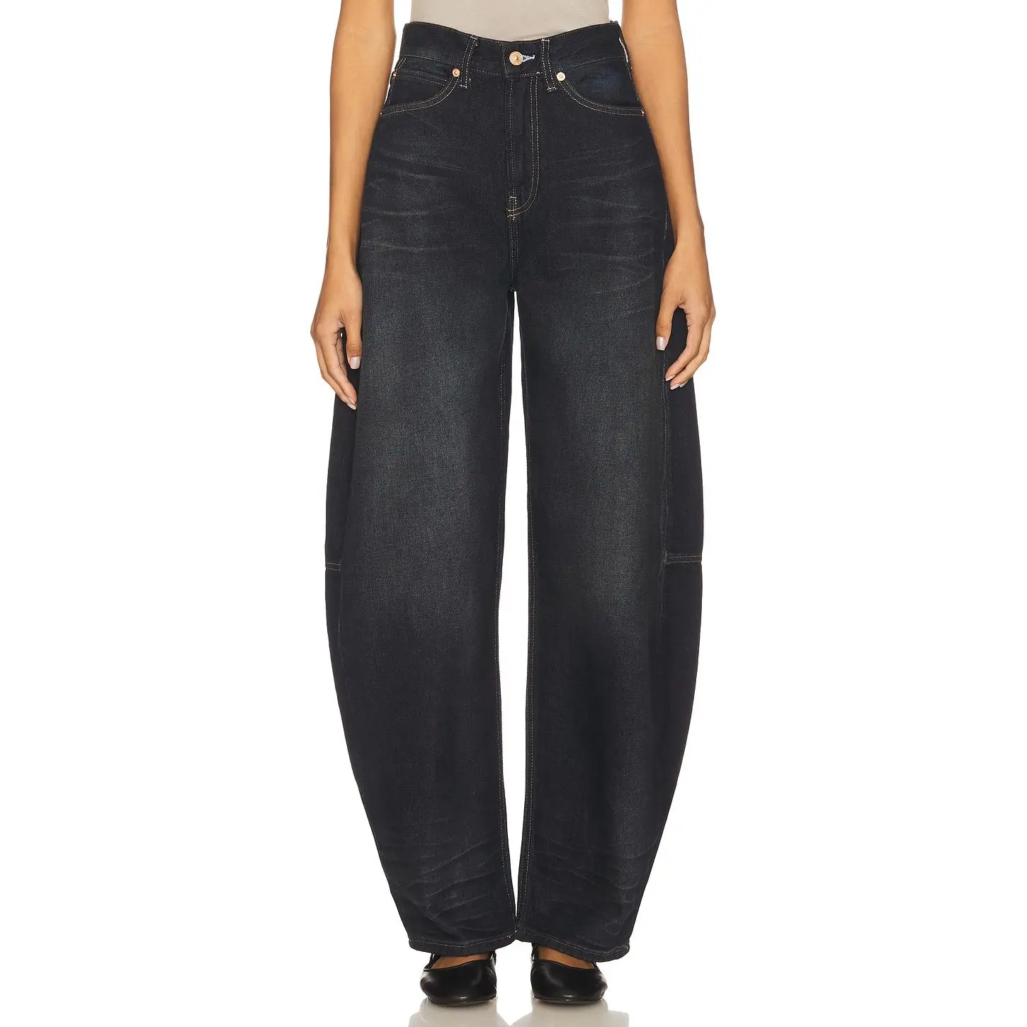 Free People x We The Free x REVOLVE Bodie Arc Jean in Dark Wash