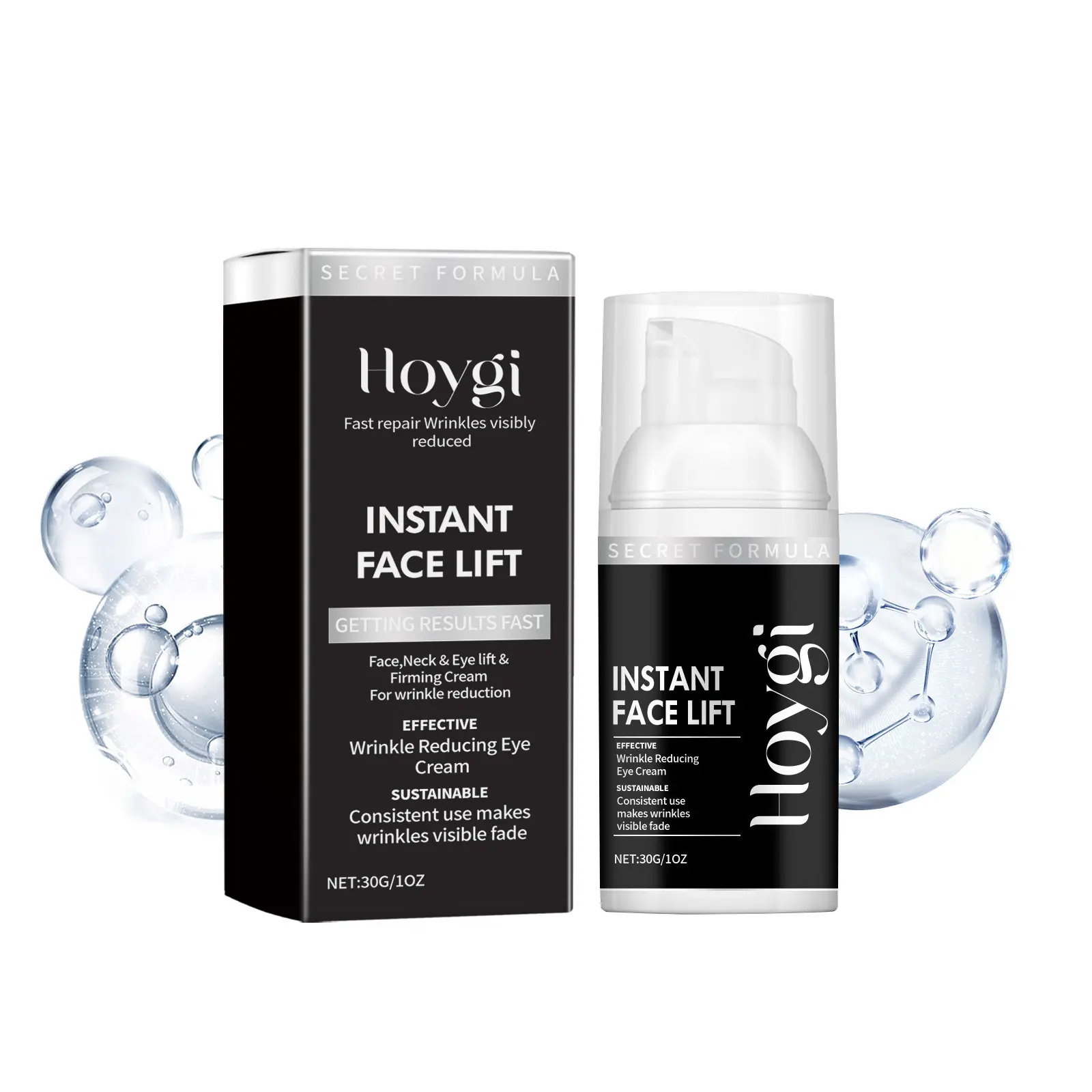 Instant Firm Eye Tightener Cream, Eye Bag Firming Cream Eye Tightener, Anti-aging Eye Cream Reduce Eye Bags, Puffiness, Dark Circles