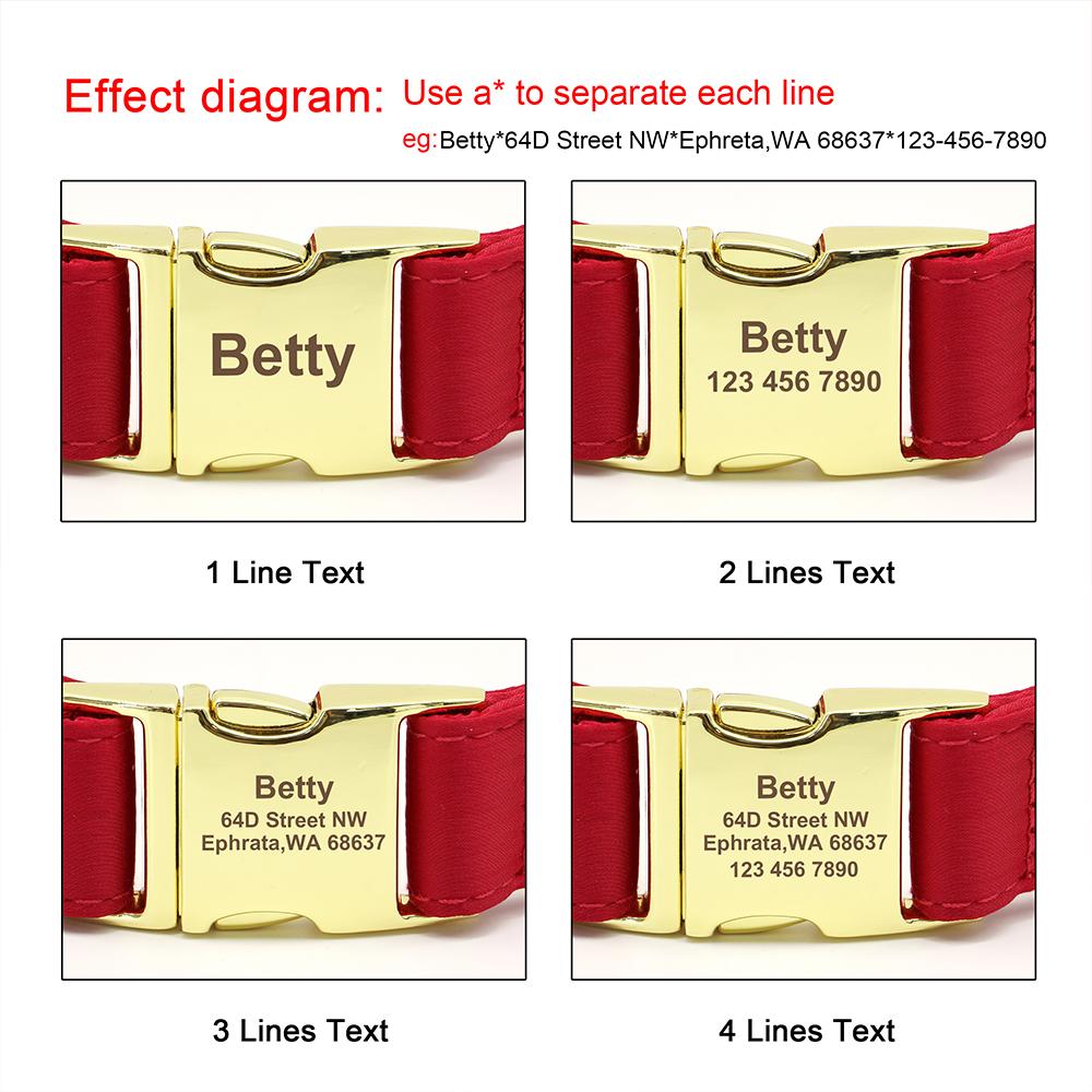 Engraved Dog Pet Collar Custom Puppy Kitten ID Tag Accessories Collar Personalized Nameplate Collars For Dogs Cats Chiens XS-L