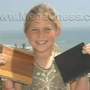 MegaChess Teak Giant Chess Board With 6 Inch Squares 4' x 4'