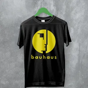 Bauhaus Logo Graphic Tee, Album Art Rock Bauhaus Band Unisex T-Shirt - The Perfect Gift for Fans