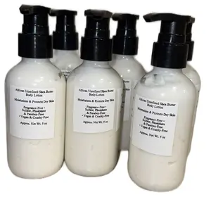 African Unrefined shea butter body lotion