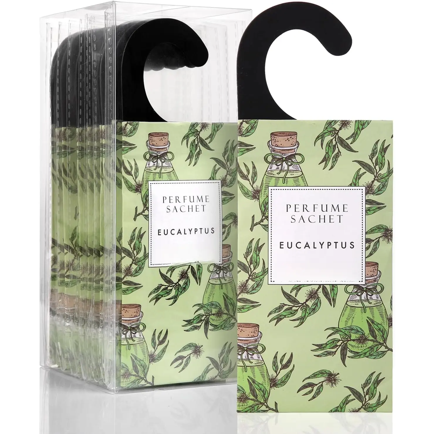 Large 12 Packs Eucalyptus Hanging Closet Deodorizer Air Freshener Long Lasting Scented Sachets Smell Goods for House