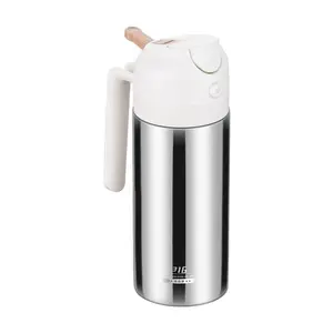 3pcs Stainless Steel 316L Pour/Spray Dual-Purpose Oil Pot 360Ml White Oil Pot Kitchen And Household Oil Pot Spray Pour Dual-Purpose Leak Proof Air Fryer Spray Bottle