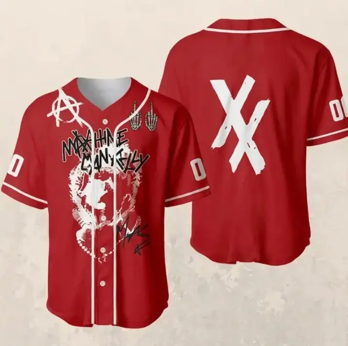 Lost Americana Vintage Baseball Jersey Retro USA Flag Graphic Button Up Shirt Streetwear Unisex Fan Apparel