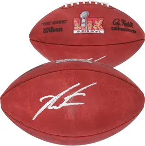 Jalen Carter Philadelphia Eagles Super Bowl LIX Champions Autographed Super Bowl LIX Duke Football - Fanatics Authentic Certified