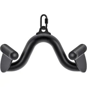 LAT Pull Down Bars  Machine Attachment Heavy Duty Steel Tubing Structure  Gym Workout Attachments Triceps Press Down Bar for  Machine  Strength  V-Bar Rowing Set