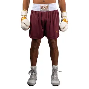 Venum Classic Boxing Shorts - Burgundy