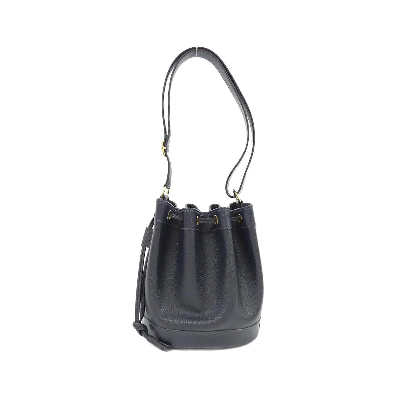 Pre-owned HERMÈS Calfskin Shoulder Bags Hermes Marche PM Clous de Selle Shoulder Bag