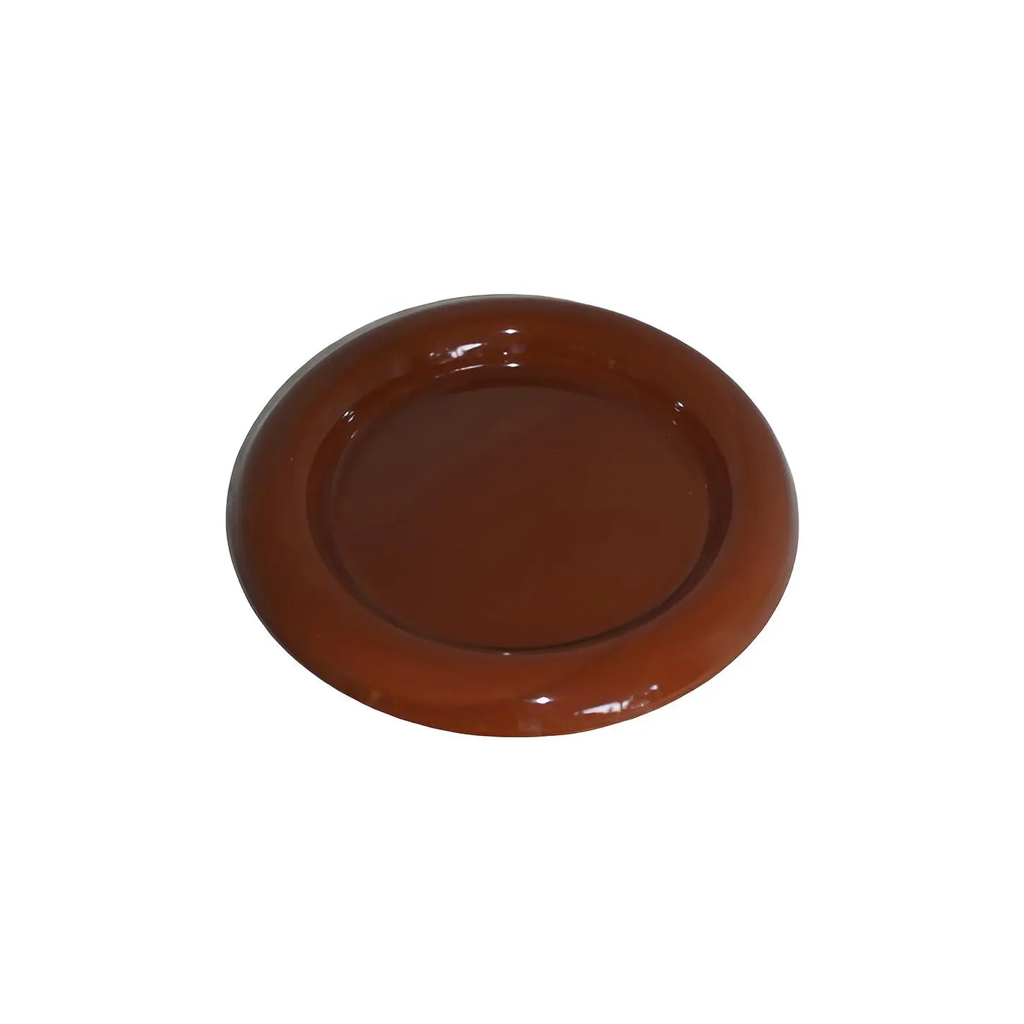 HueGah Home Chub Plate in Cocoa