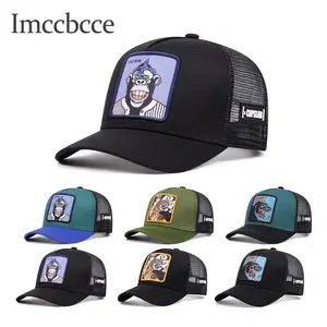 Animal Snapback Baseball Cap – Embroidered Trucker Hat, Adjustable Fit, Breathable Mesh, Casual & Sporty