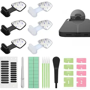6 count Anti-Lost USB C-Type Anti Loss Dust Plugs, for  16 15 Pro Max Plus  USB C Ports,USB C  Port Dust Covers,USB C-Type Port  Dust Covers, with Cell Phone Cleaning Kit
