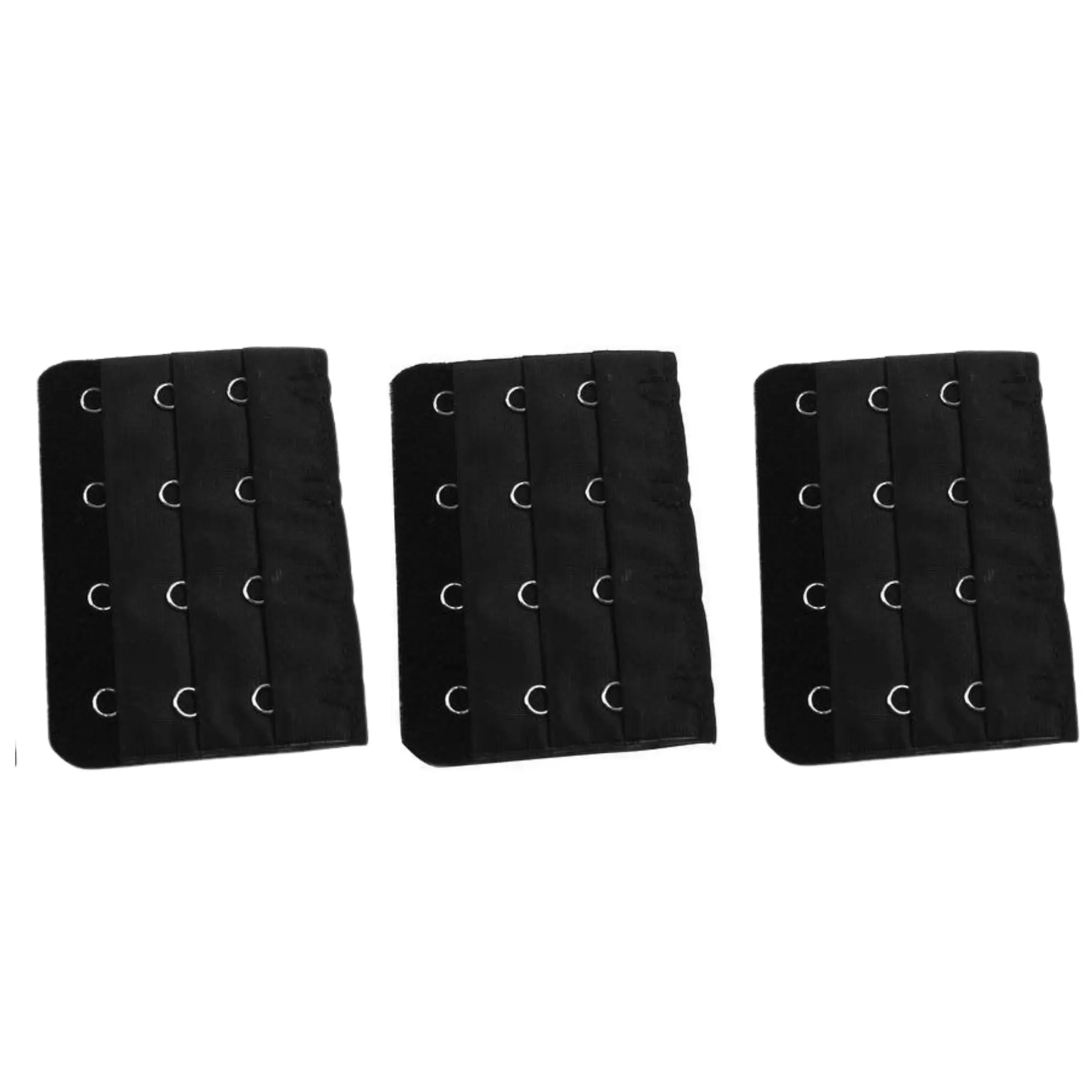 Braza Bra Back Extender 4 Hook, Black