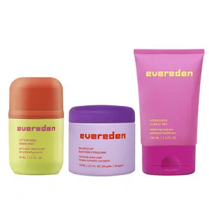 Evereden – Clear Skin Trio | Teens & Pre-Teens Cleanser, Toner Pads & Gel-Cream | For Ages 12+ Evereden – Clear Skin Trio | Teens & Pre-Teens Cleanser, Toner Pads & Gel-Cream | For Ages 12+