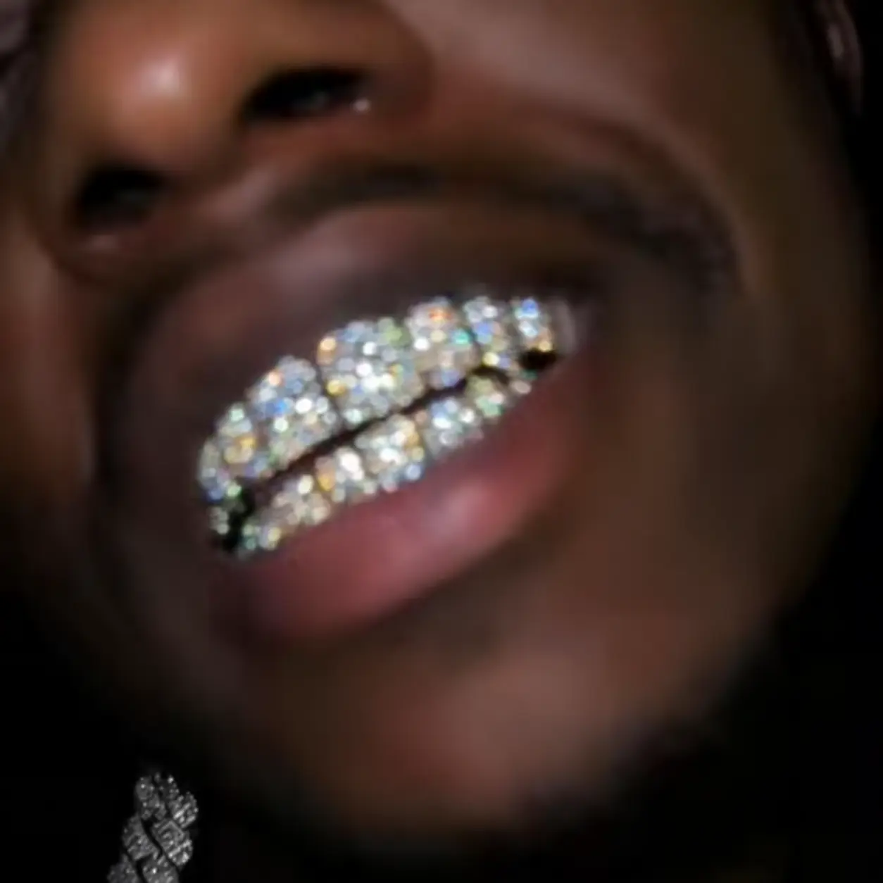 8A High-Depth Brilliance Custom Honeycomb Diamond Grillz, Hiphop Streetwear Dental Accessory, Men's Royalty Funky Costume Body Jewelry Set, Men's Accessories